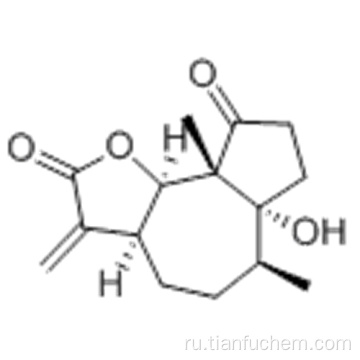 Азулено [4,5-b] фуран-2,9-дион, декагидро-6a-гидрокси-6,9a-диметил-3-метилен -, (57191272,3aS, 6S, 6aR, 9aS, 9bR) - CAS 2571- 81-5
